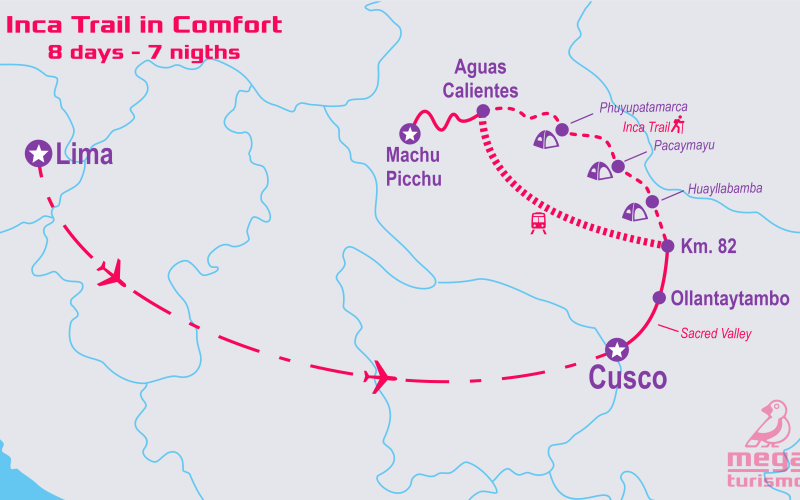 MEGA TURISMO - Inca Trail in Comfort