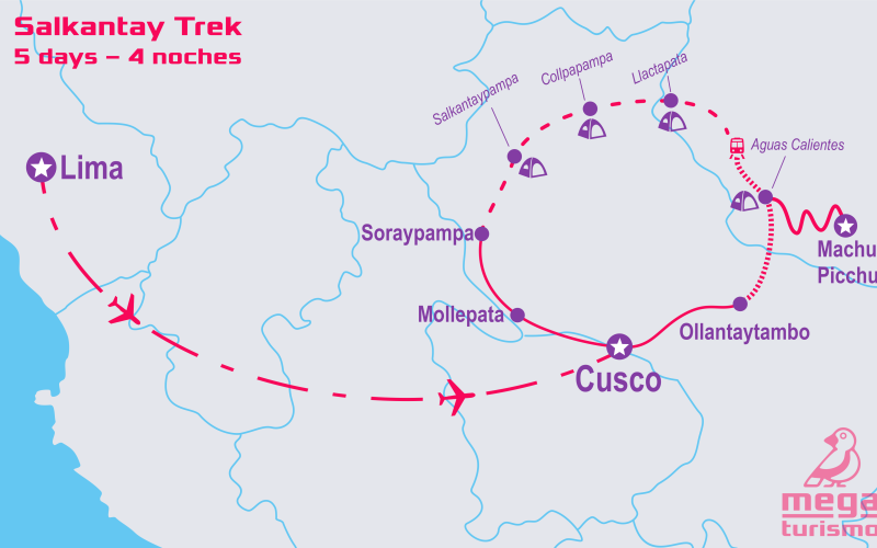 salkantay trek to machupicchu