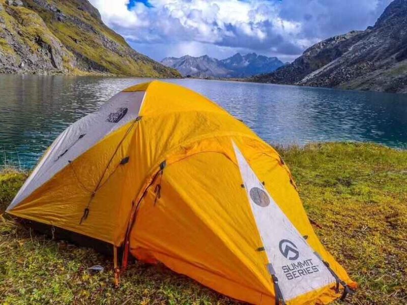 camping tent salkantay