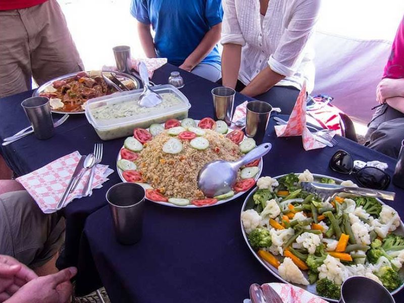 inca trail food