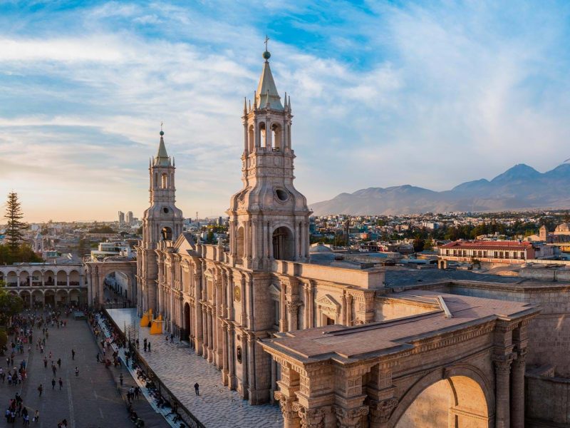 plaza de armas arequipa